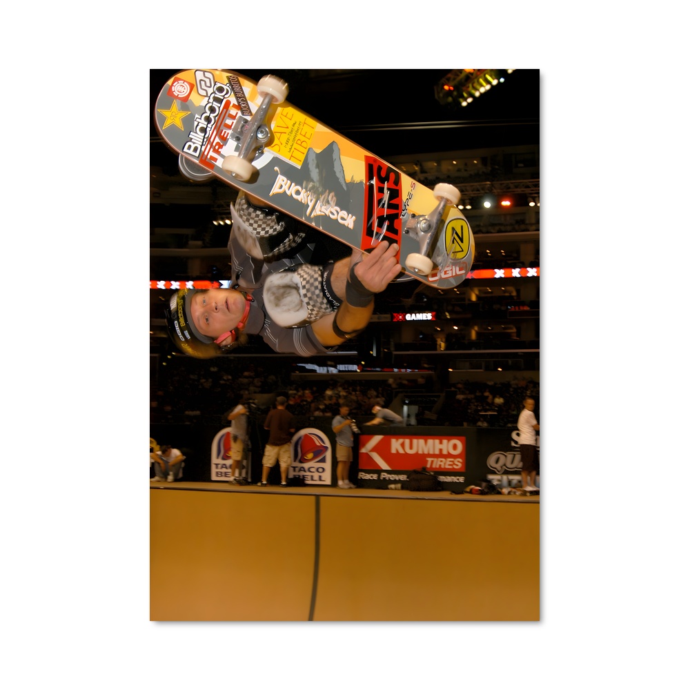 Poster Trickster des Rues – affiche Skateboard